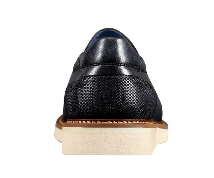 Amali Clyde Navy Slip On Hybrid Shoes Men’s Vegan Leather