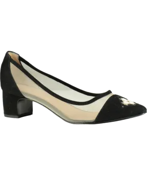 ATANA Black Fiorellini Pump Mesh 45 UK 8 EU 41 