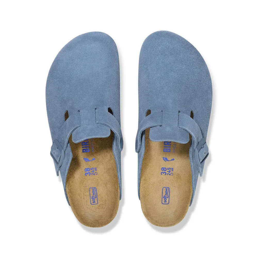 BIRKENSTOCK BOSTON ELEMENTAL BLUE - WOMENS