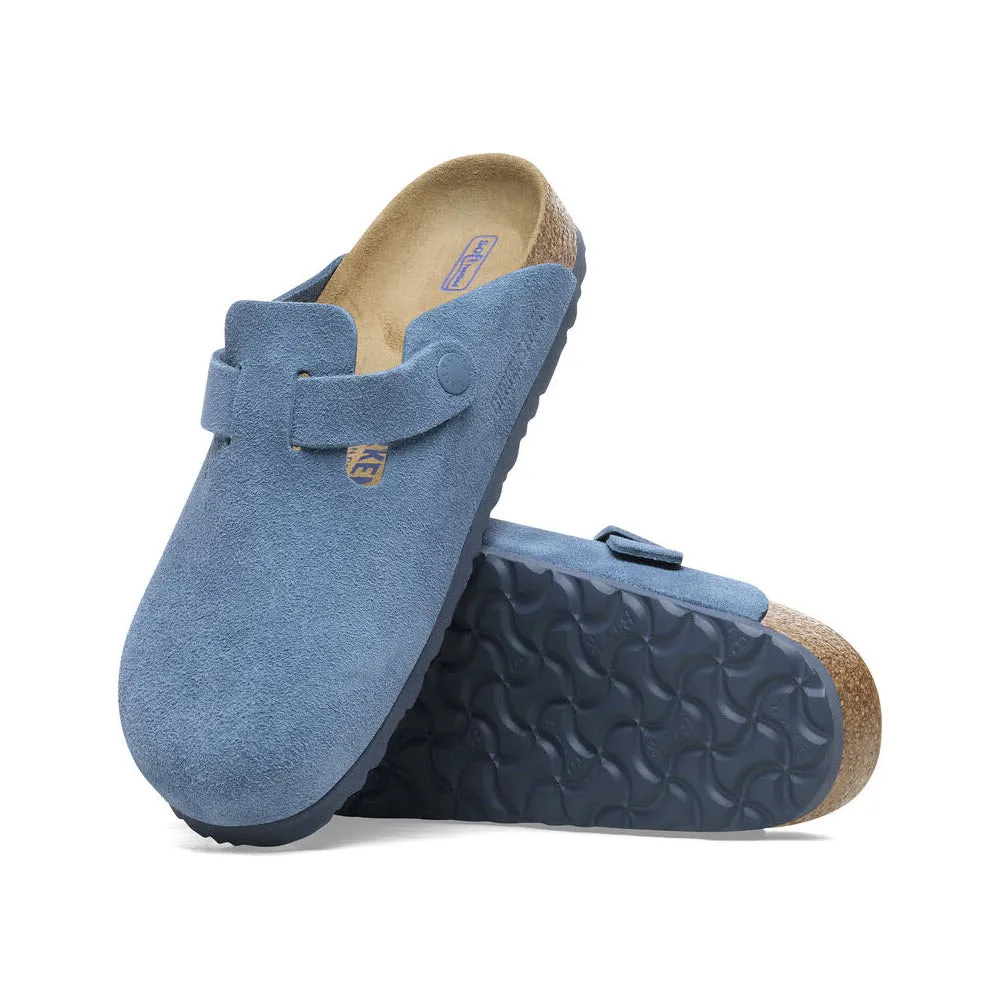BIRKENSTOCK BOSTON ELEMENTAL BLUE - WOMENS