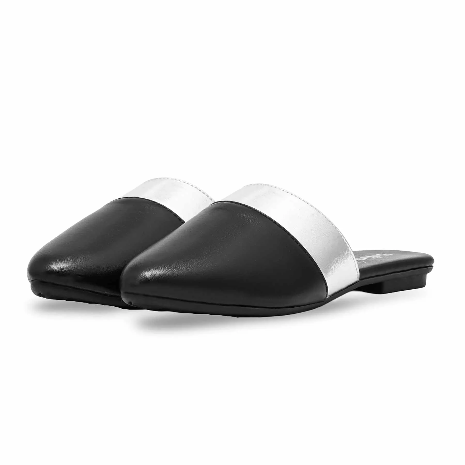 Black Casual Mule CL1821
