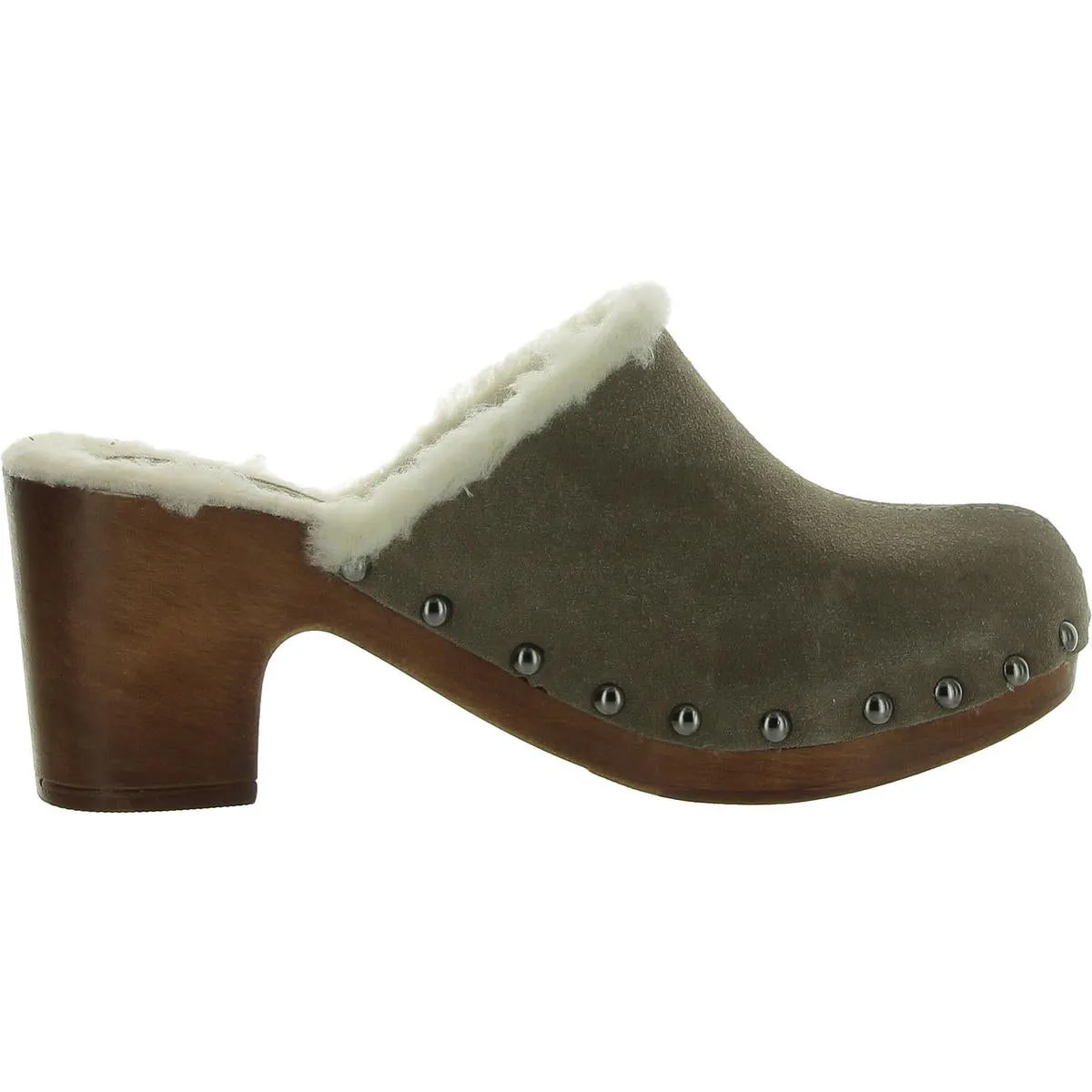 Charles David Womens LIVID Pointed Toe Block Heel Mules