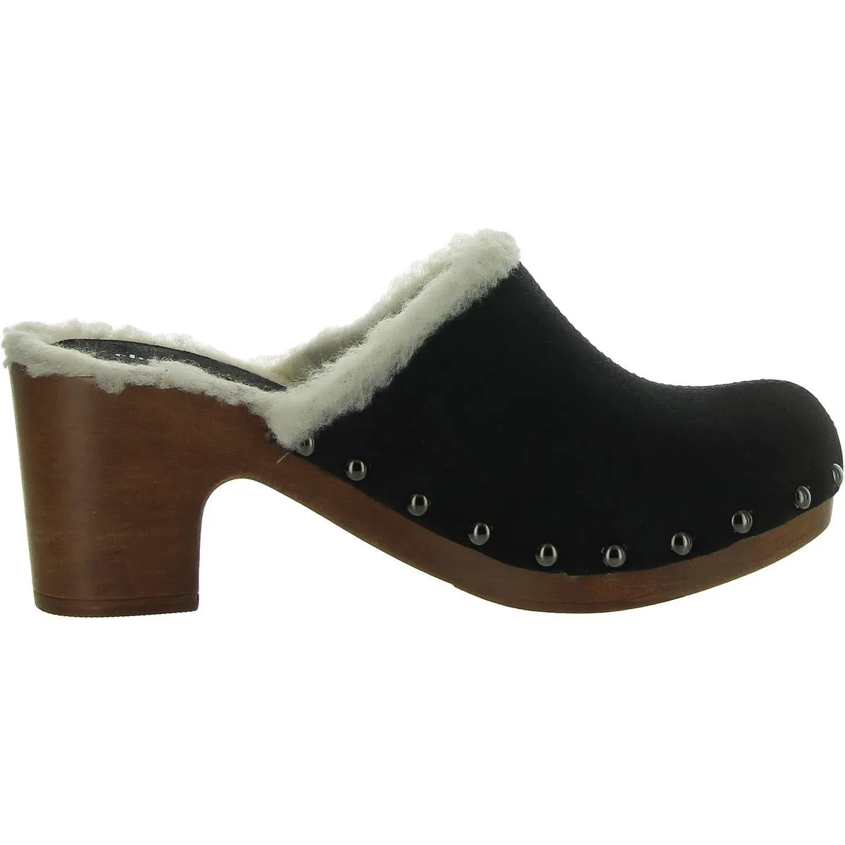 Charles David Womens LIVID Pointed Toe Block Heel Mules