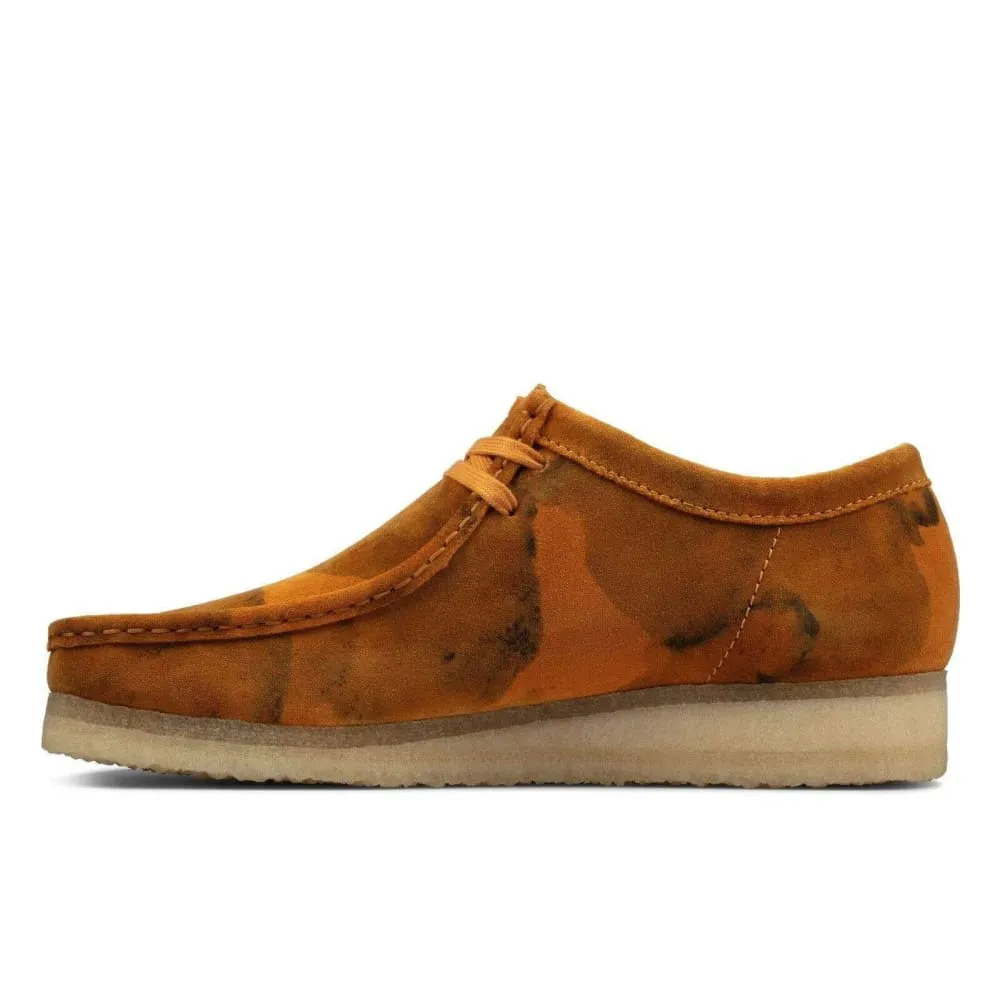 Clarks Originals Wallabee Low Men's Tumeric Camo Suede 26162484
