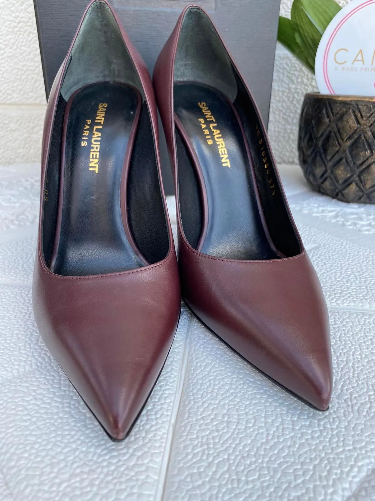 Classic Paris Bordeaux Heels