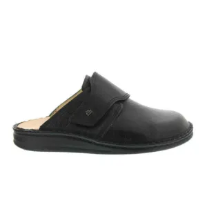 Finn Comfort Amalfi-S Slide (Men) - Black
