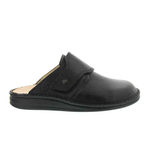 Finn Comfort Amalfi-S Slide (Men) - Black