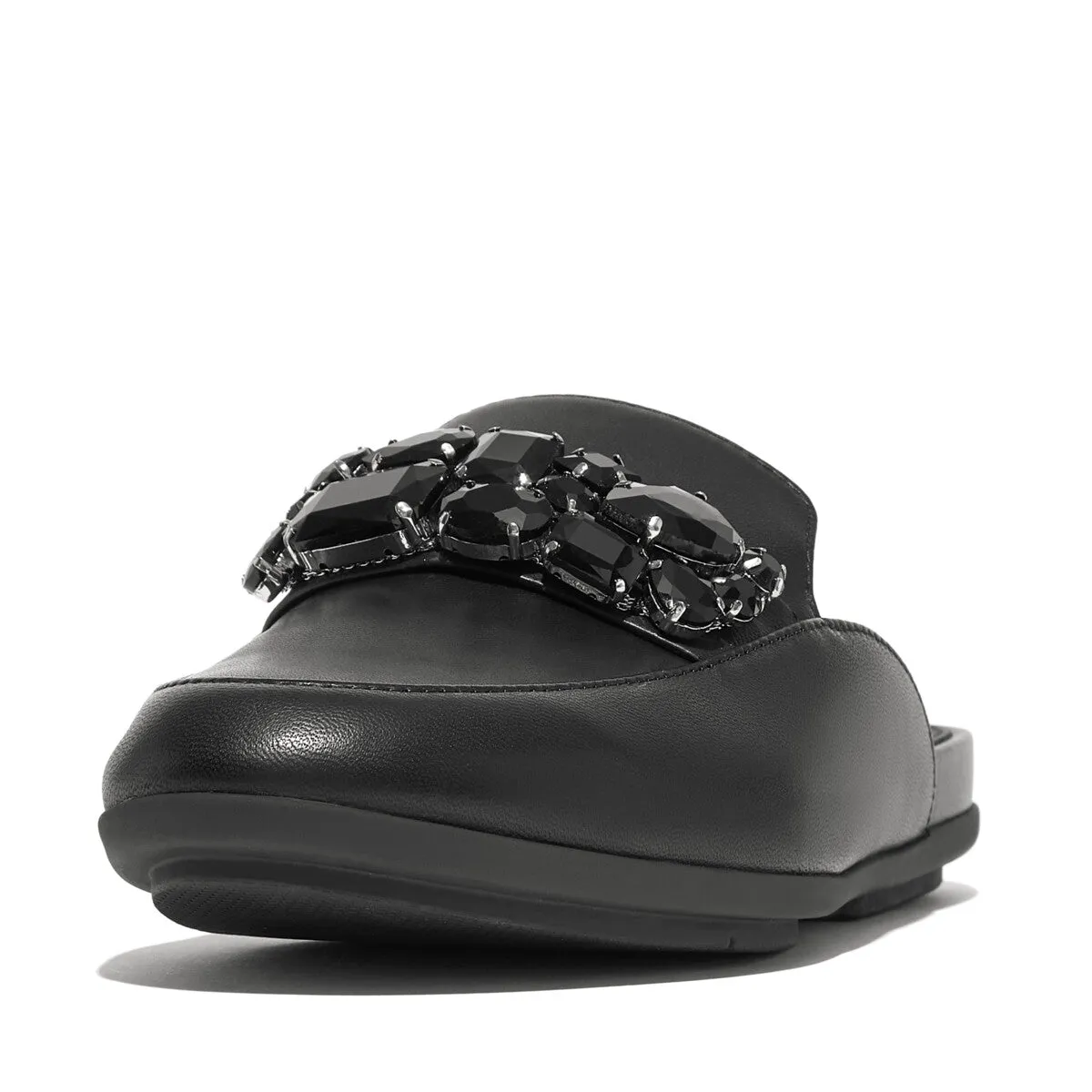GRACIE Jewel-Deluxe Leather Mules