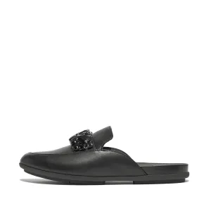 GRACIE Jewel-Deluxe Leather Mules