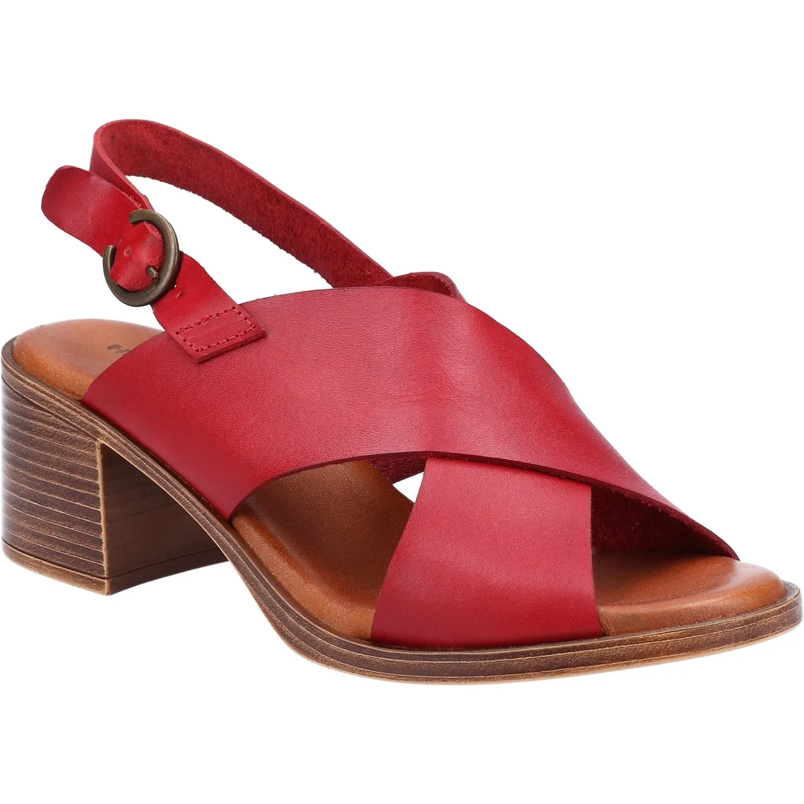 Hush Puppies Womens Gabrielle Sandal - Red