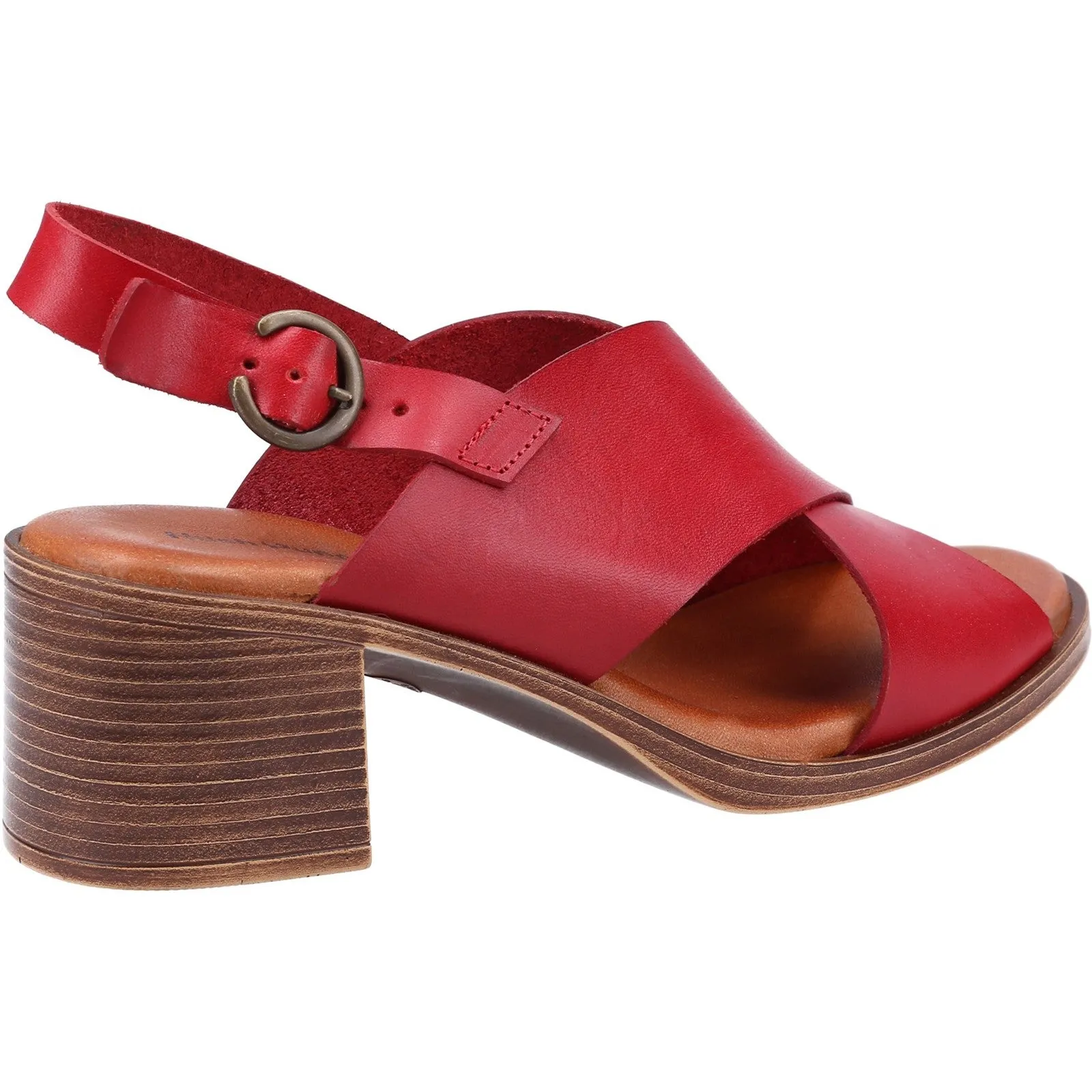 Hush Puppies Womens Gabrielle Sandal - Red