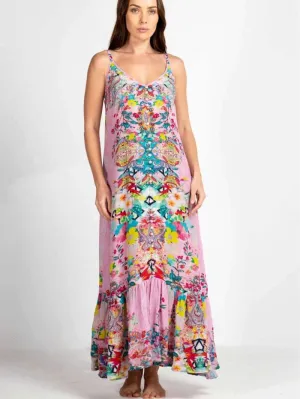 Inoa Keukenhof Frill Strap MAXI With Crystals