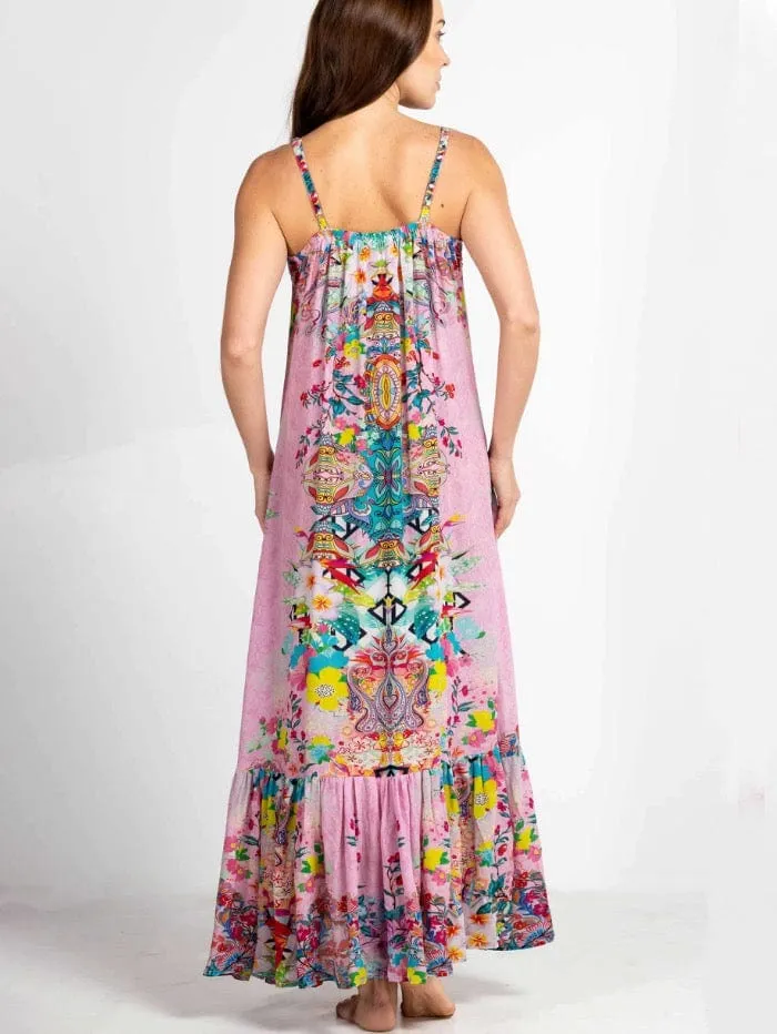 Inoa Keukenhof Frill Strap MAXI With Crystals