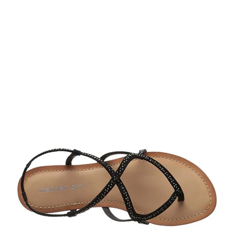 Madden Girl Women's Kissesss Sandal - Black