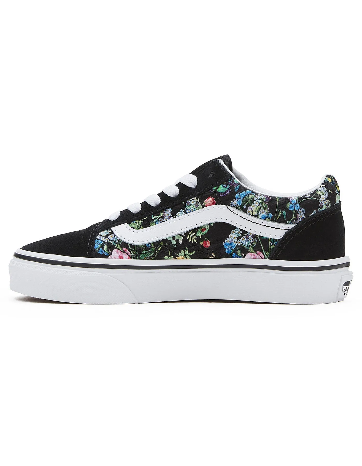 Old Skool Wild Bouquet Black/True White Shoes (Kids)