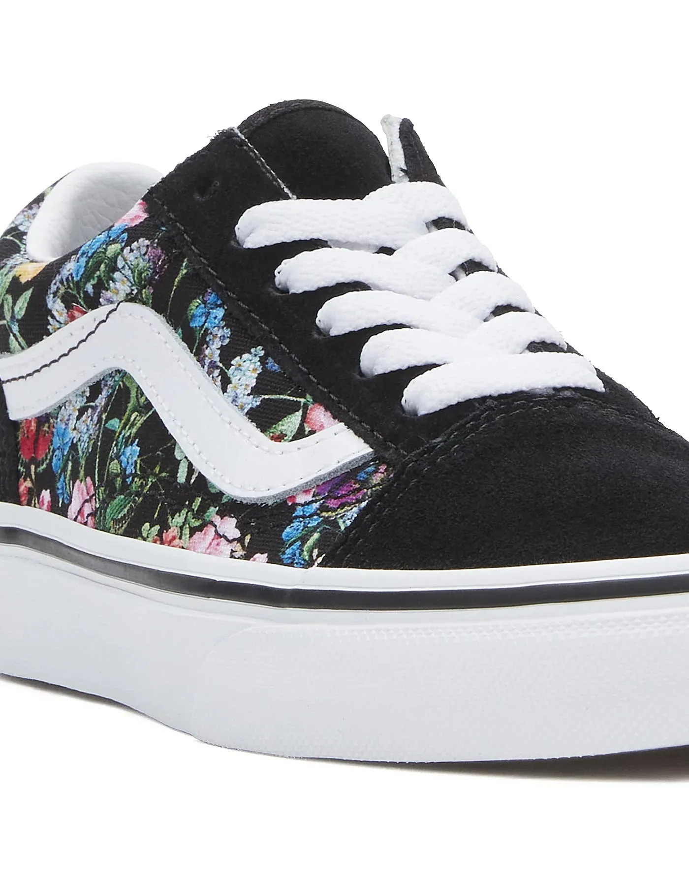 Old Skool Wild Bouquet Black/True White Shoes (Kids)