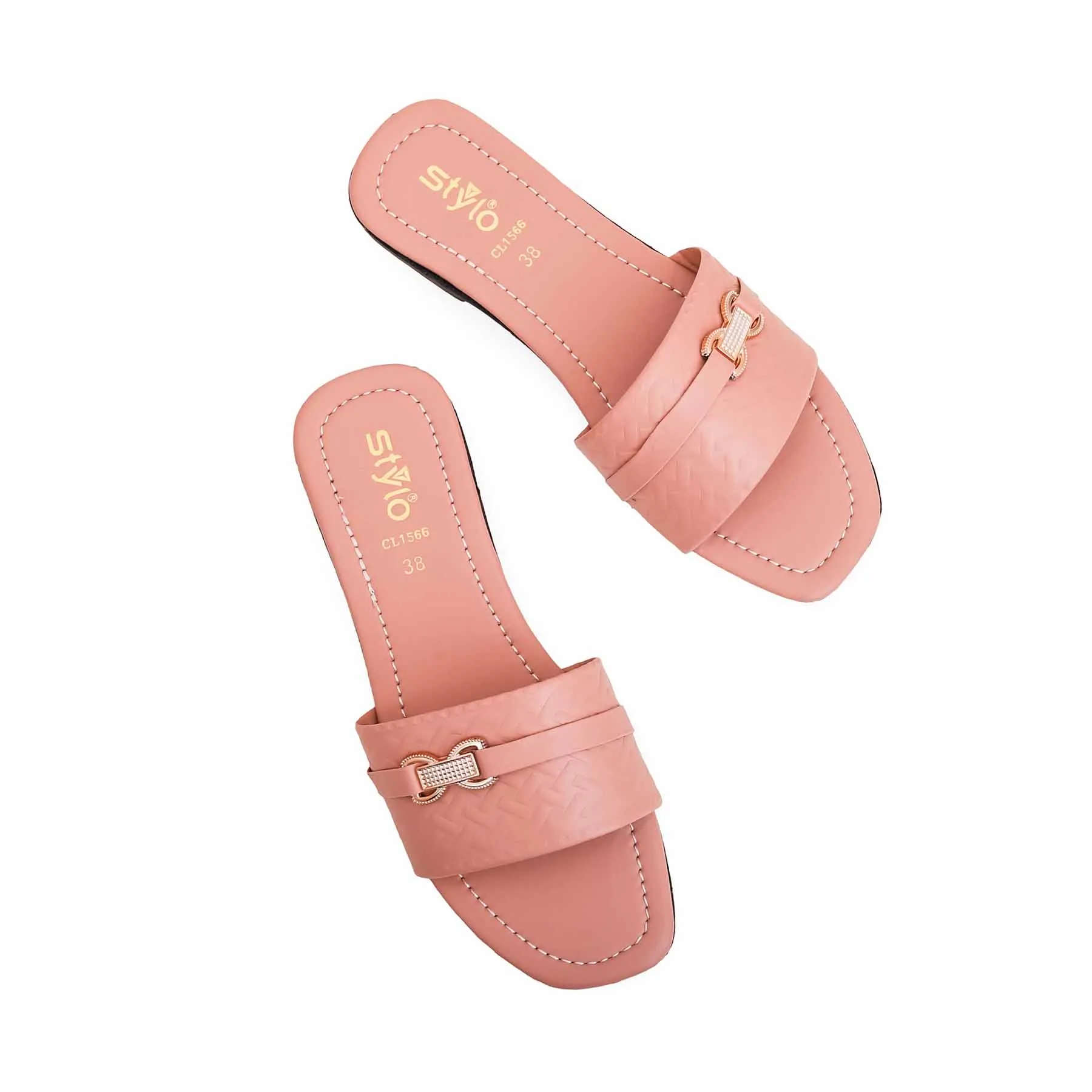 Pink Casual Slipper CL1566