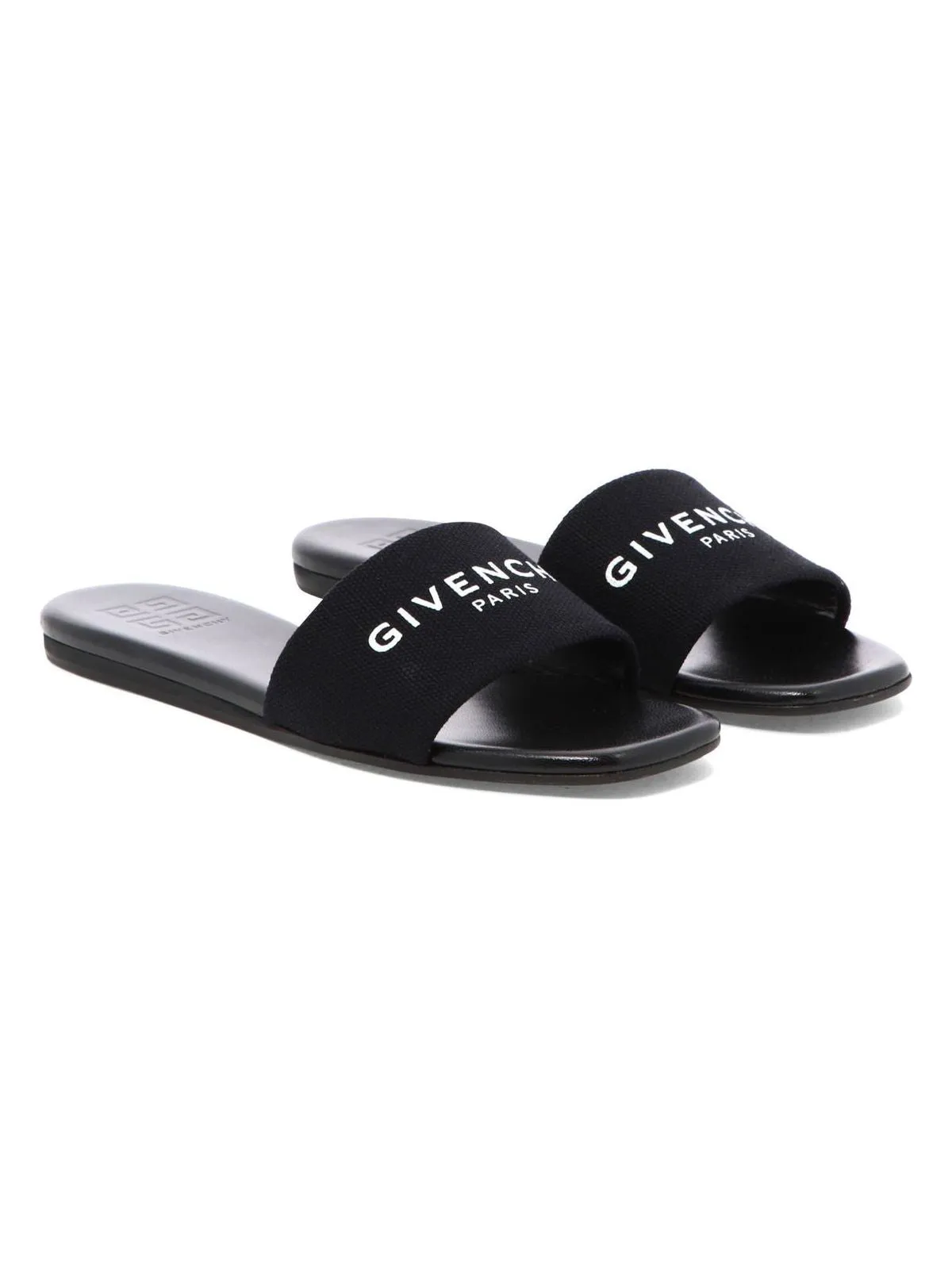 "4G" CANVAS MULES