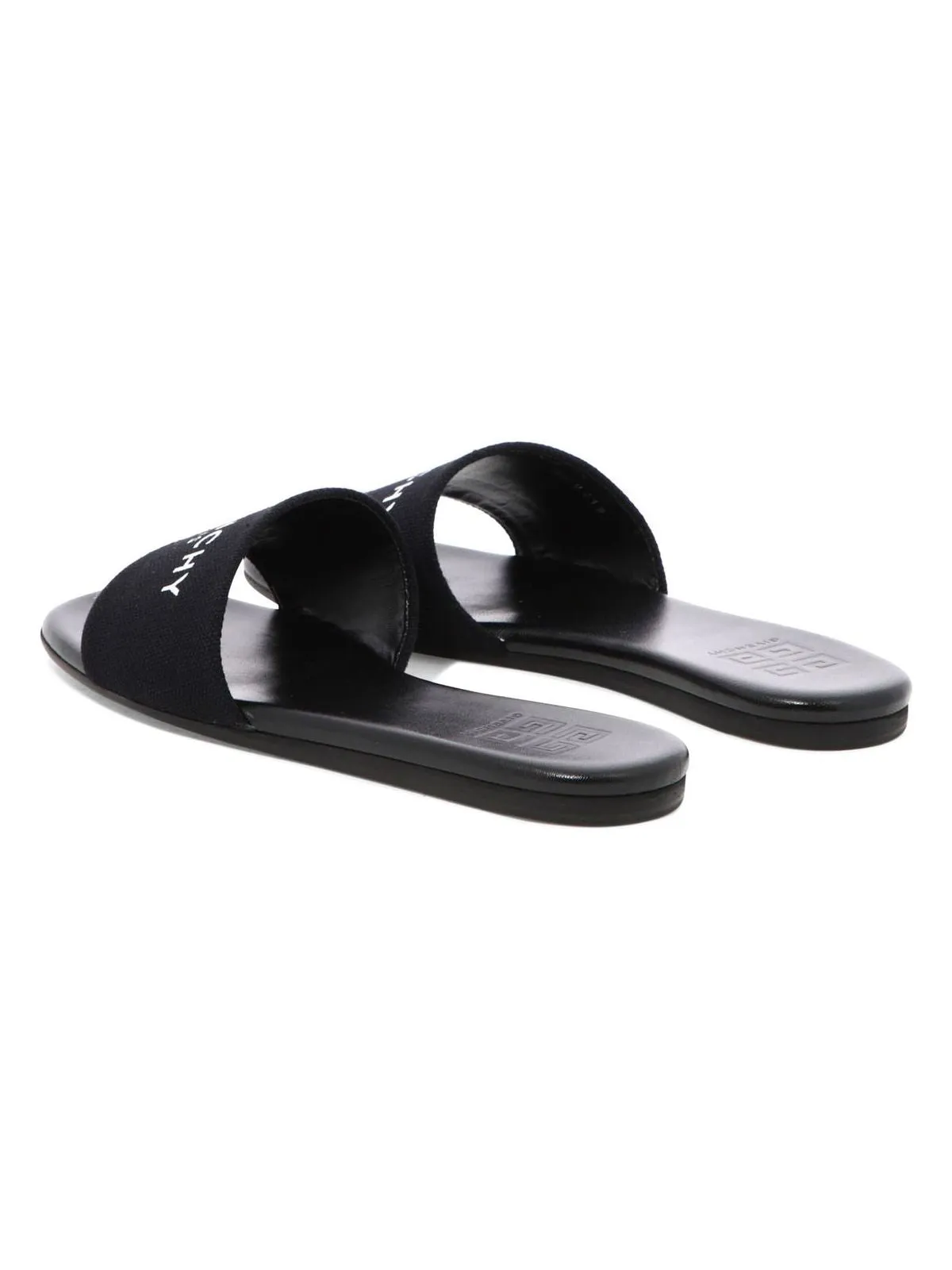 "4G" CANVAS MULES