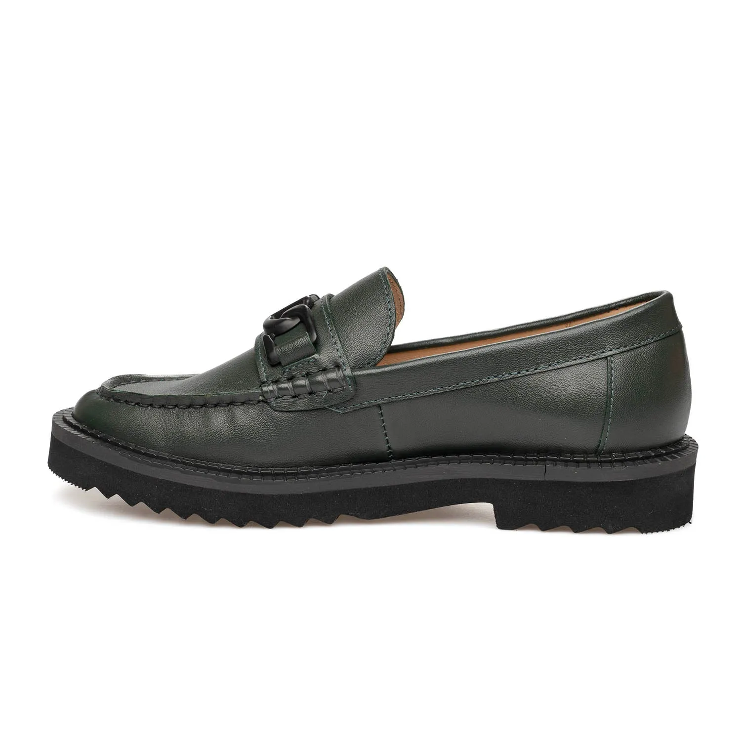 SALE FW24 Venettini London8 Classic Thick Sole Chained Penny Loafer