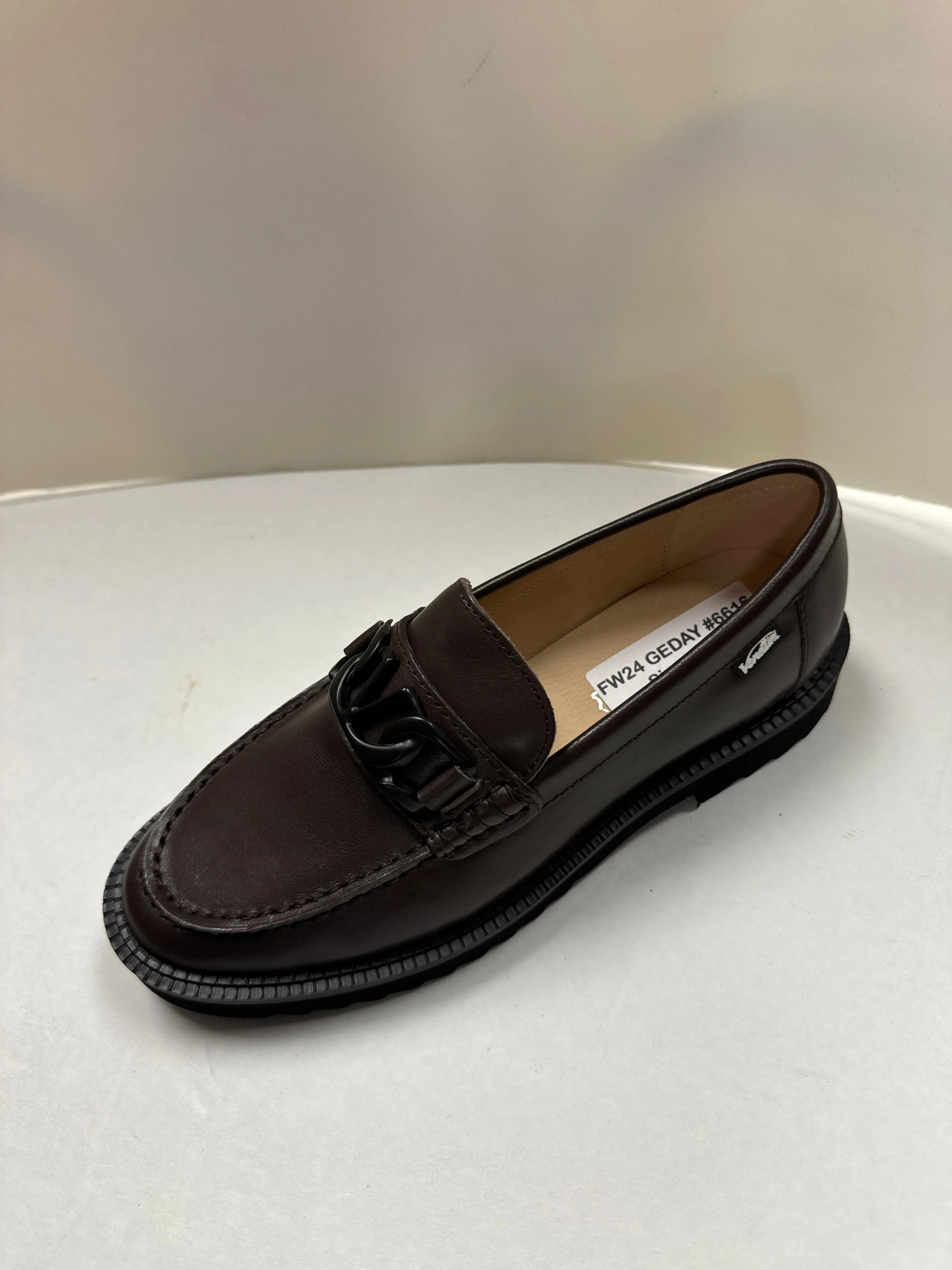 SALE FW24 Venettini London8 Classic Thick Sole Chained Penny Loafer