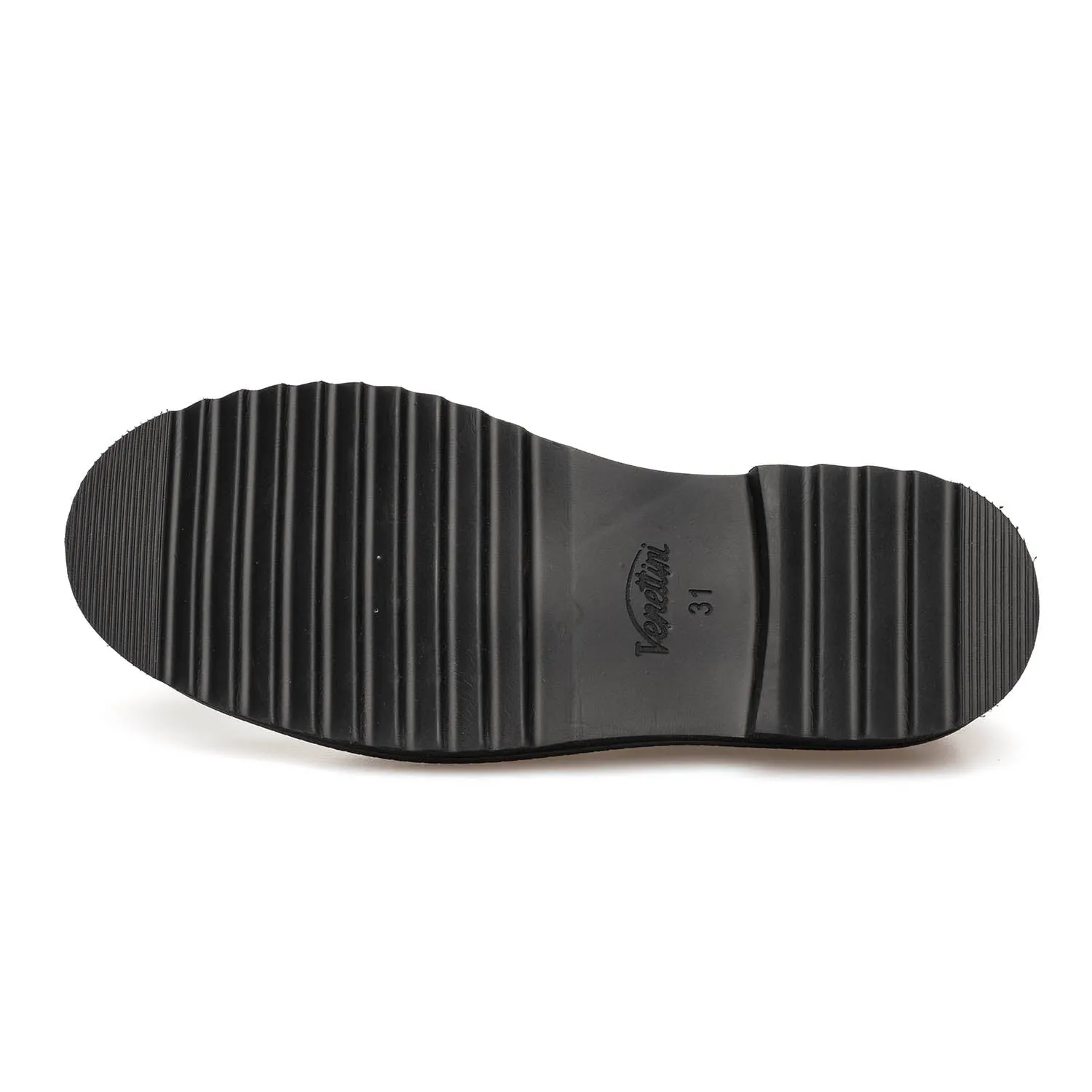 SALE FW24 Venettini London8 Classic Thick Sole Chained Penny Loafer