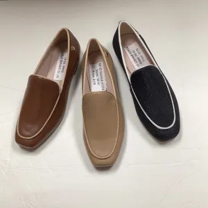 SALE SP23 Venettini Abby Plain Trimmed Loafer