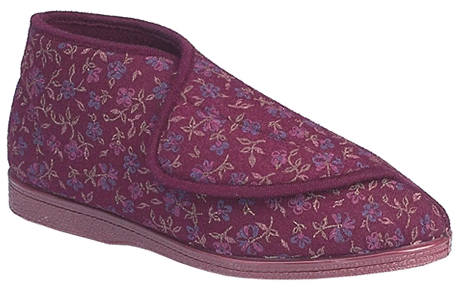 Simplantex Norma Bootee Slippers - Wide Fitting