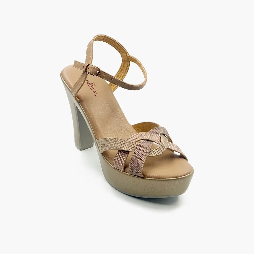 Symmetric High Heel Platforms