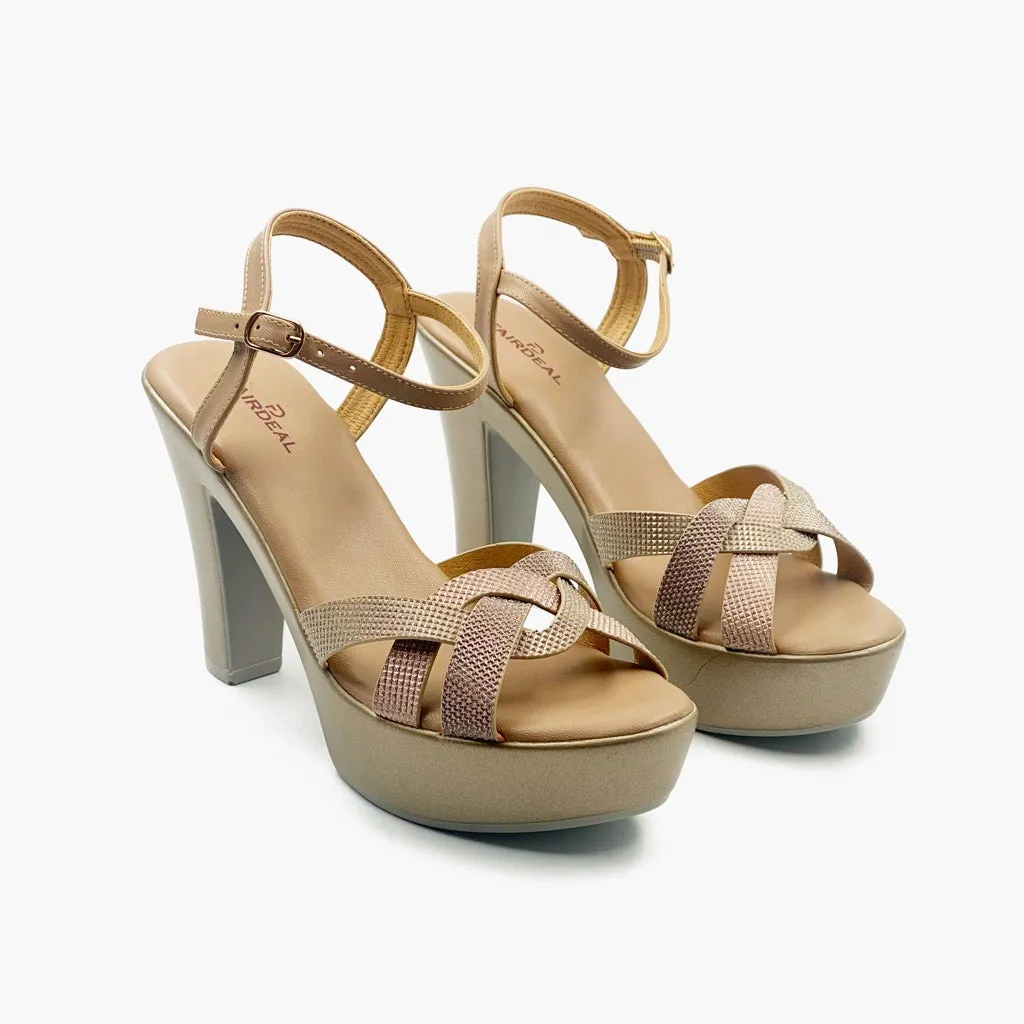 Symmetric High Heel Platforms