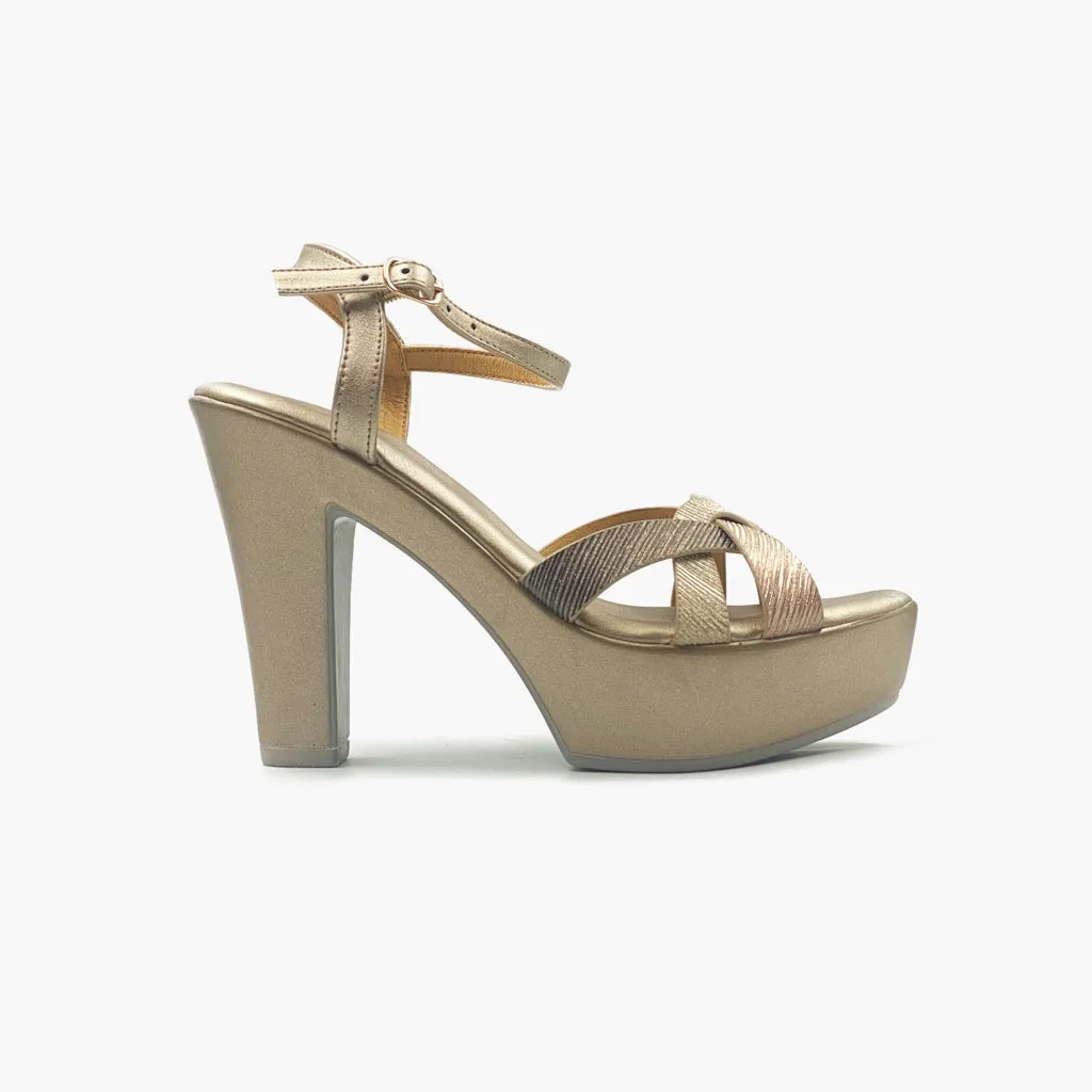 Symmetric High Heel Platforms