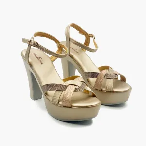 Symmetric High Heel Platforms